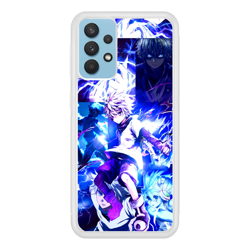 Hunter x Hunter Killua Blue Lightning Samsung Galaxy A32 Case