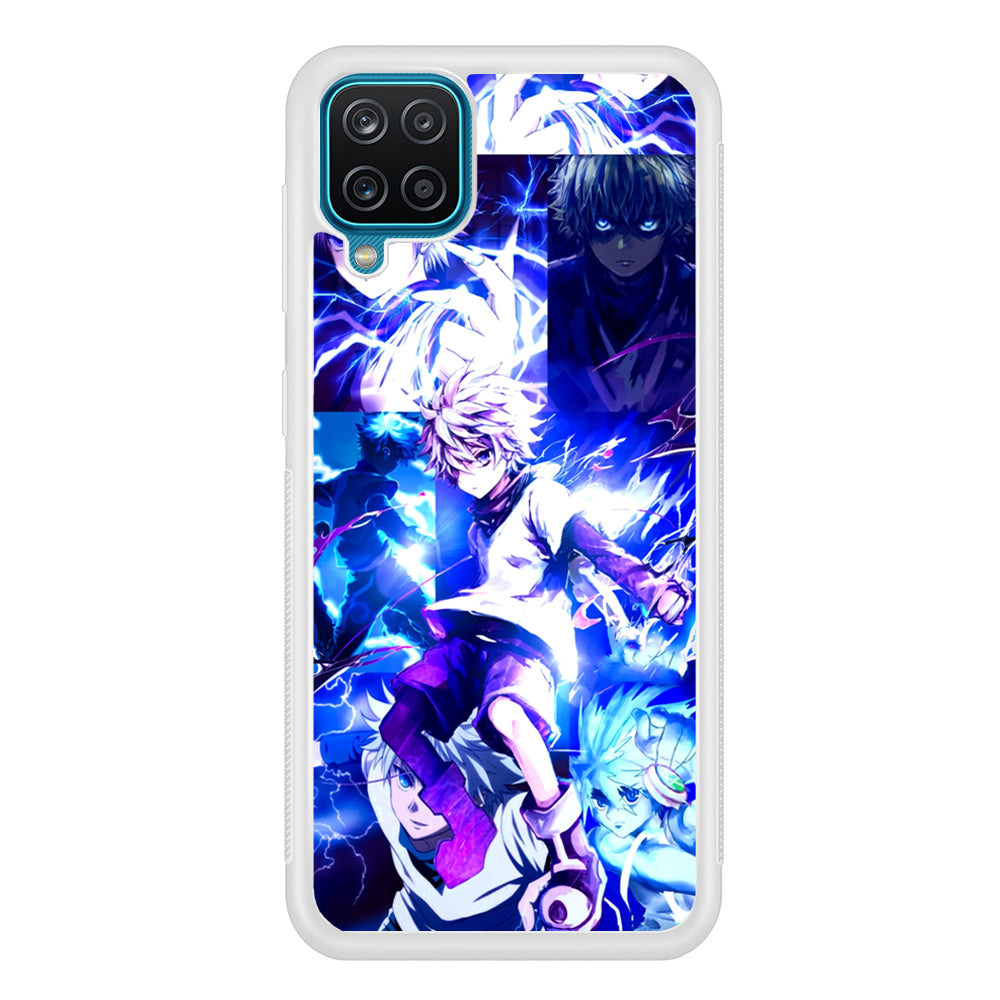 Hunter x Hunter Killua Blue Lightning Samsung Galaxy A12 Case