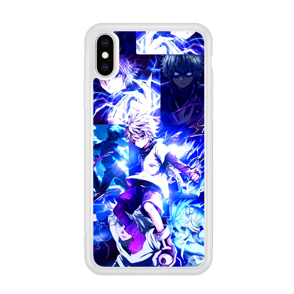 Hunter x Hunter Killua Blue Lightning iPhone X Case