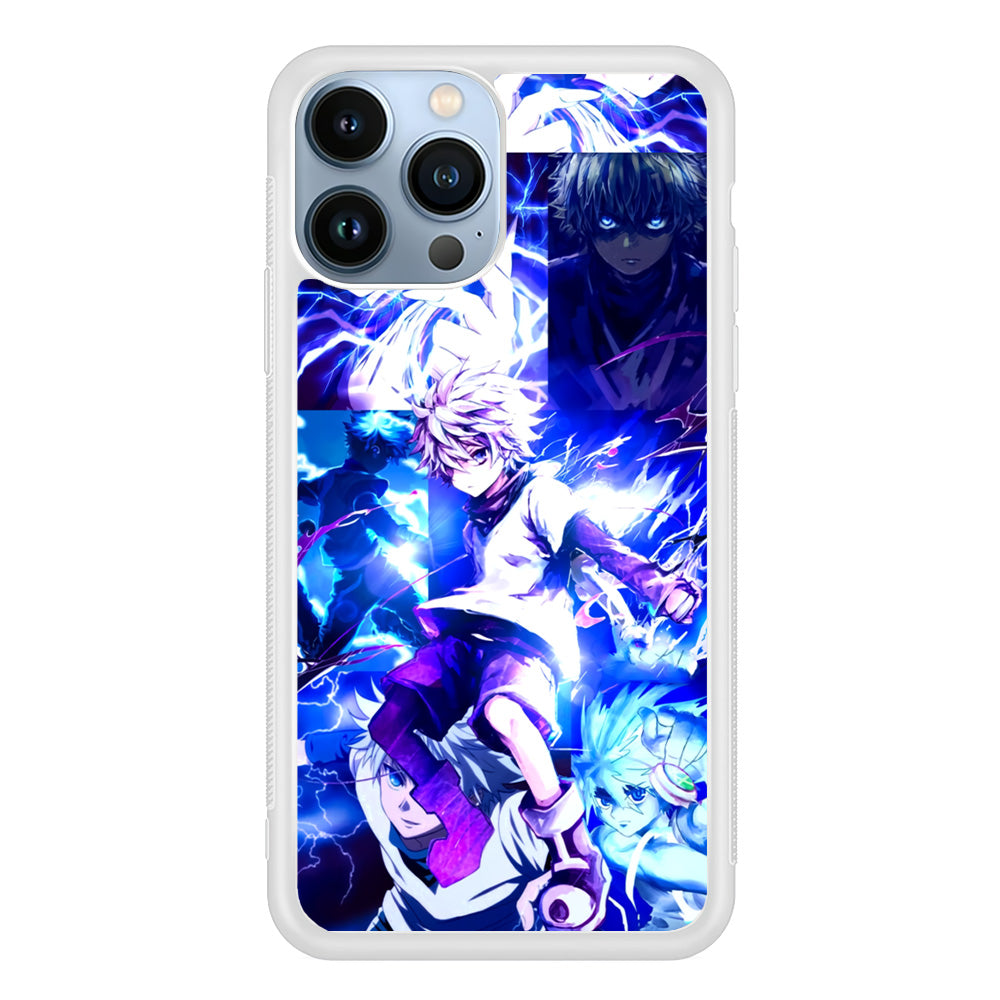 Hunter x Hunter Killua Blue Lightning iPhone 13 Pro Max Case