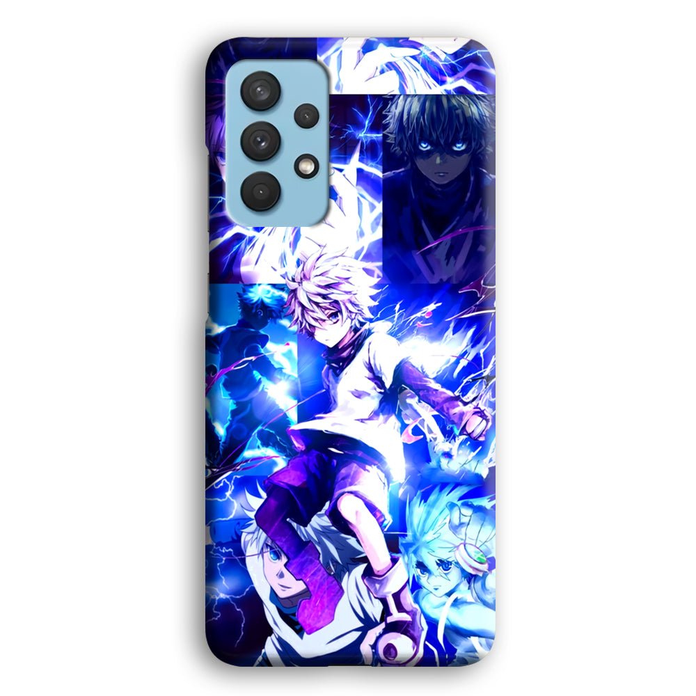 Hunter x Hunter Killua Blue Lightning Samsung Galaxy A32 Case