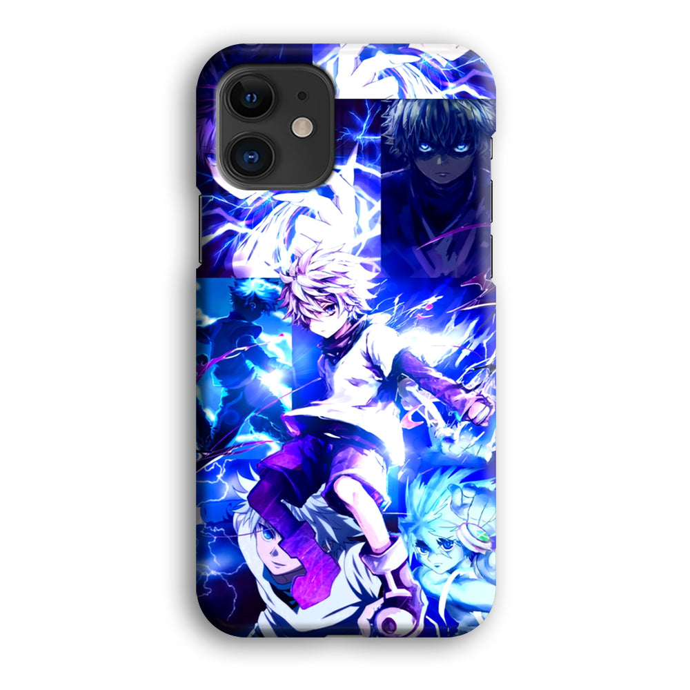 Hunter x Hunter Killua Blue Lightning iPhone 12 Case