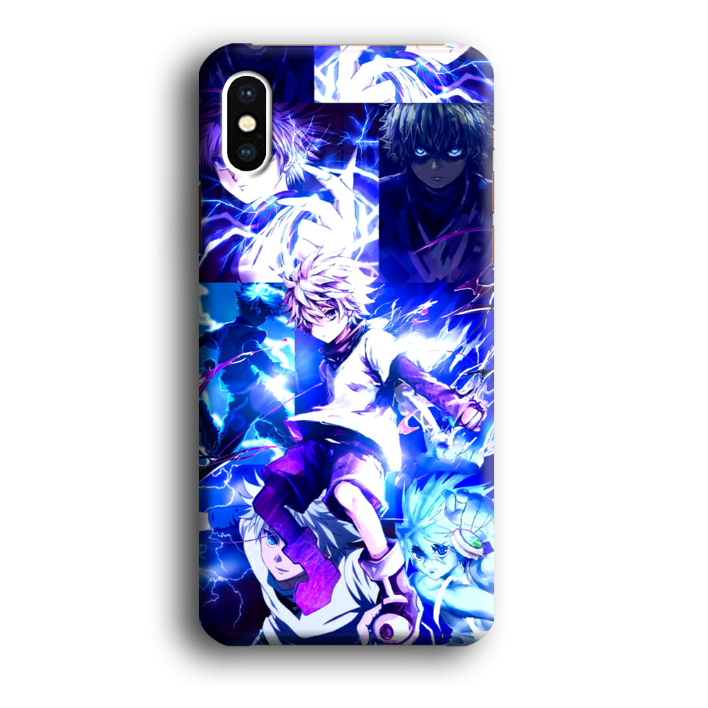 Hunter x Hunter Killua Blue Lightning iPhone X Case