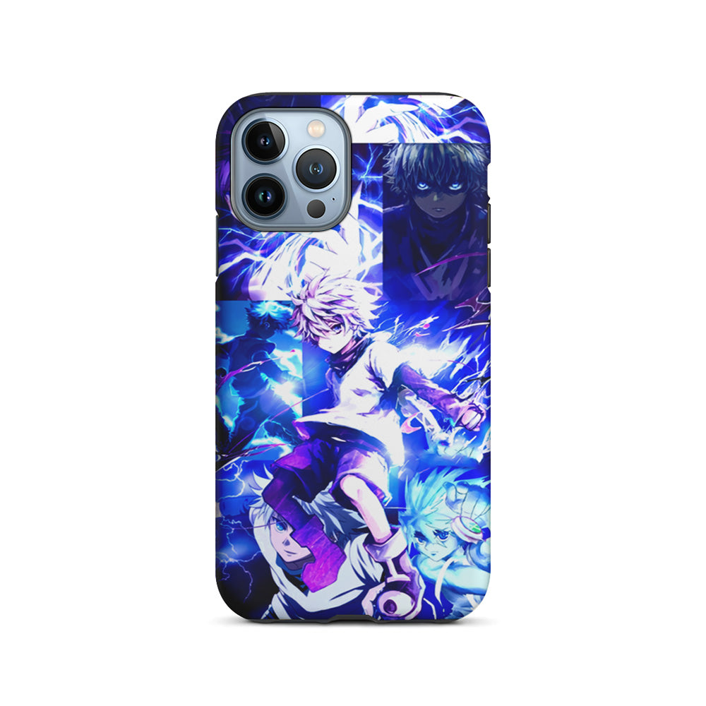 Hunter x Hunter Killua Blue Lightning iPhone 14 Pro Case