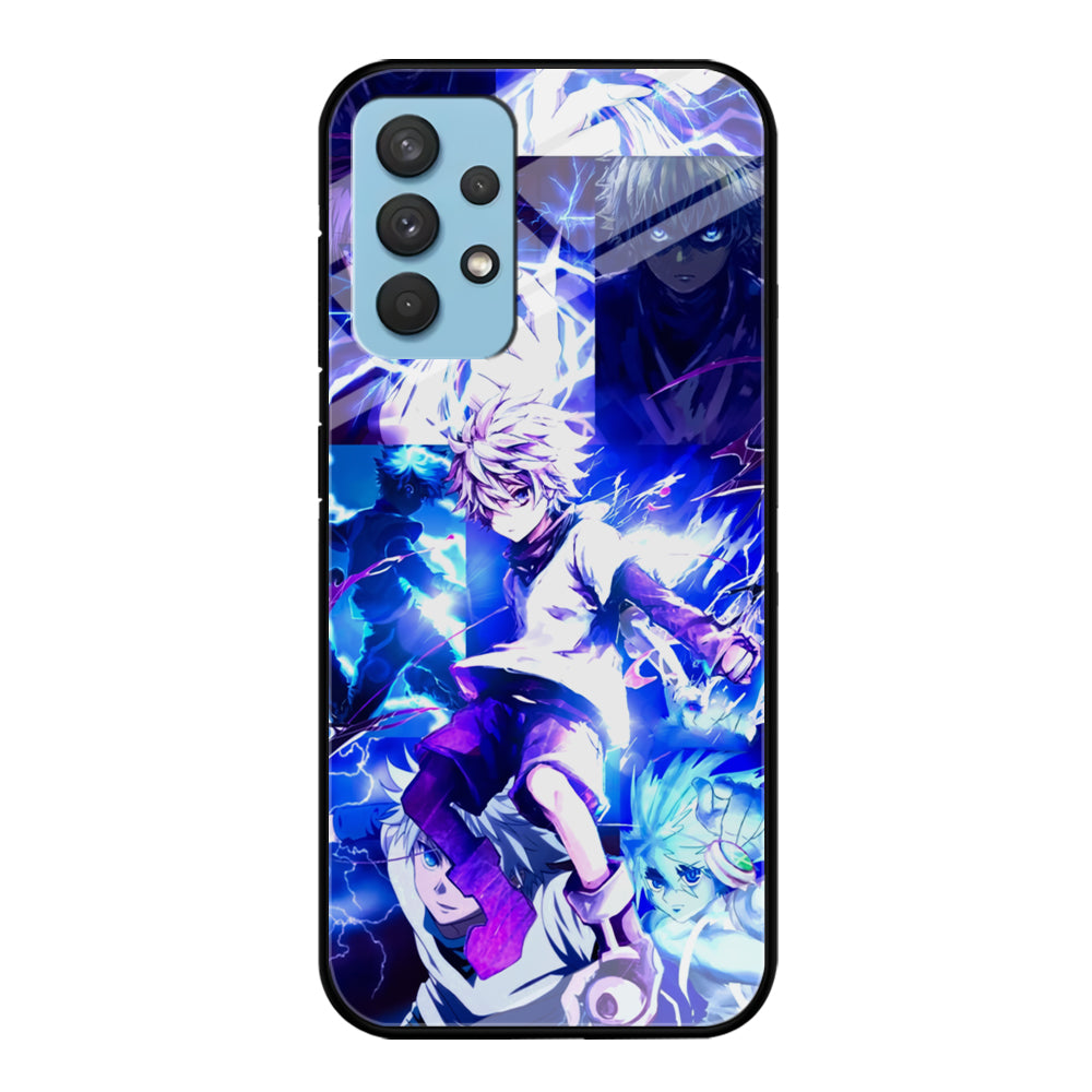 Hunter x Hunter Killua Blue Lightning Samsung Galaxy A32 Case