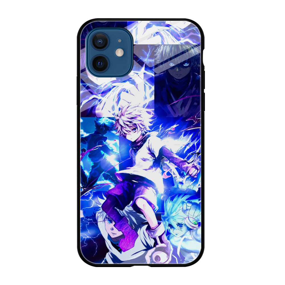 Hunter x Hunter Killua Blue Lightning iPhone 12 Case