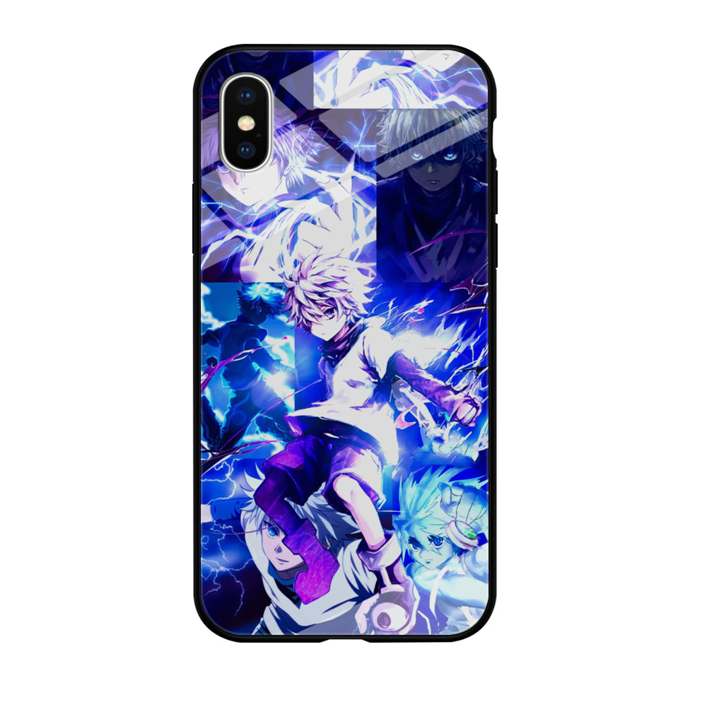 Hunter x Hunter Killua Blue Lightning iPhone X Case