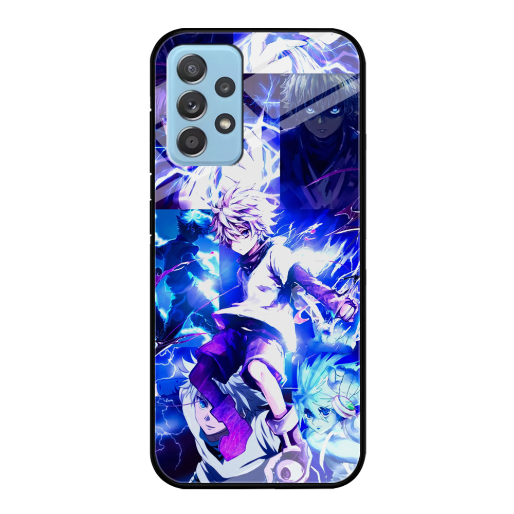 Hunter x Hunter Killua Blue Lightning Samsung Galaxy A72 Case