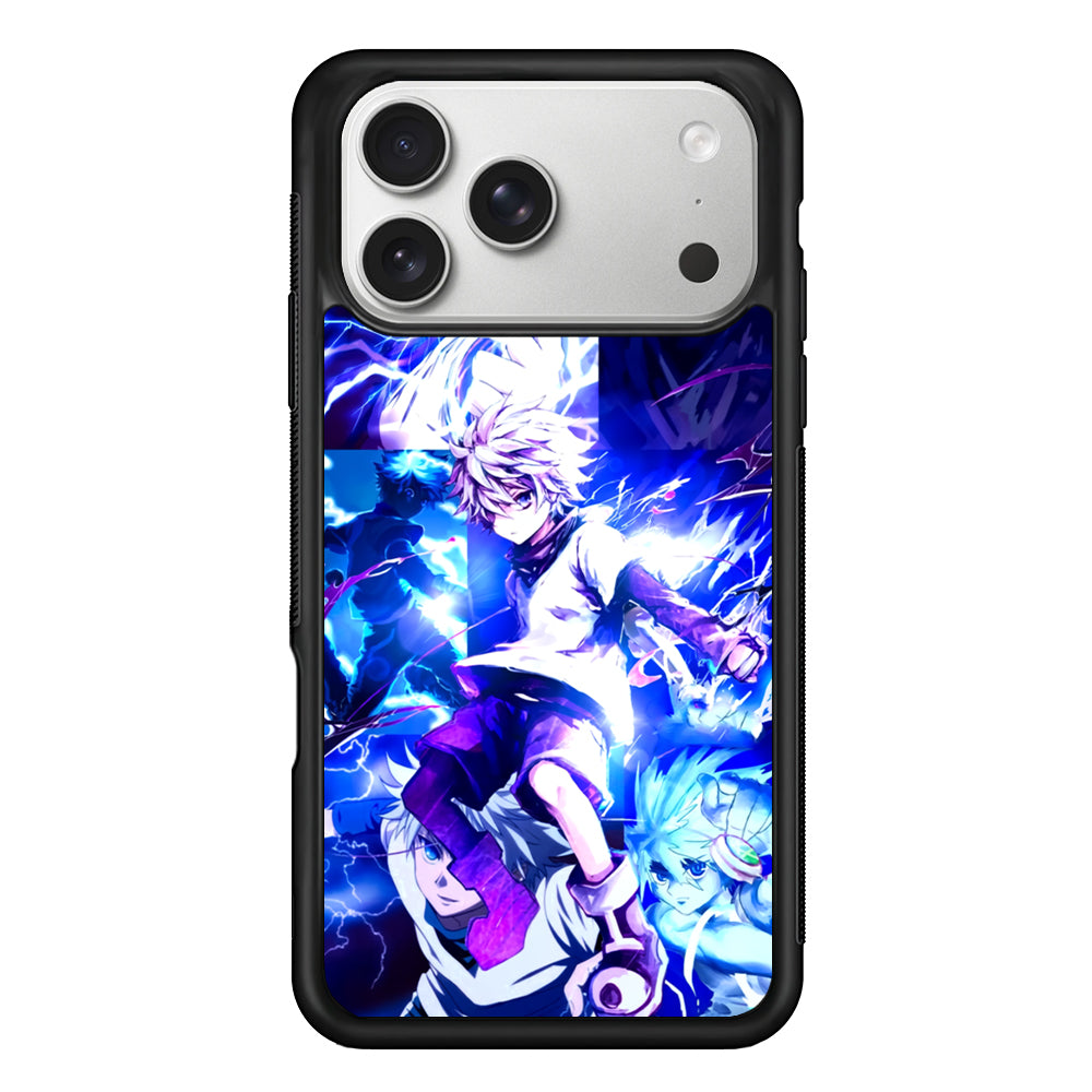 Hunter x Hunter Killua Blue Lightning iPhone 17 Pro Case