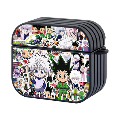 Hunter x Hunter Smile after Hard Work Apple Airpods 4 Case Black
