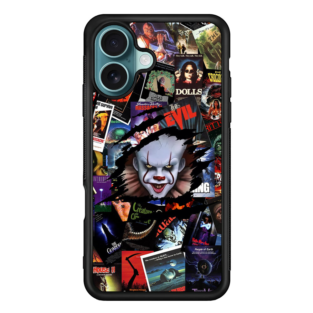 IT Stare from The Poster iPhone 16 Plus Case
