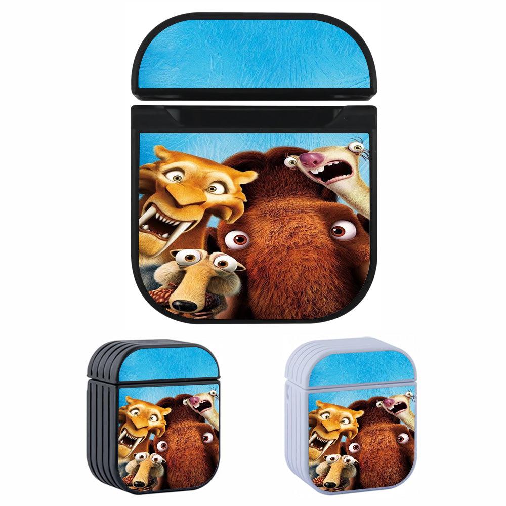 Ice Age Character Shock Face Apple Airpods Case