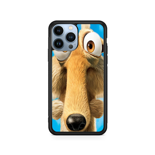 Ice Age Scrat Close Up iPhone 14 Pro Case
