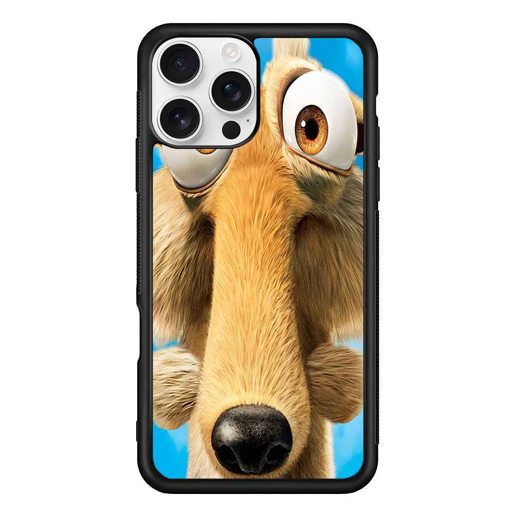 Ice Age Scrat Close Up iPhone 16 Pro Max Case