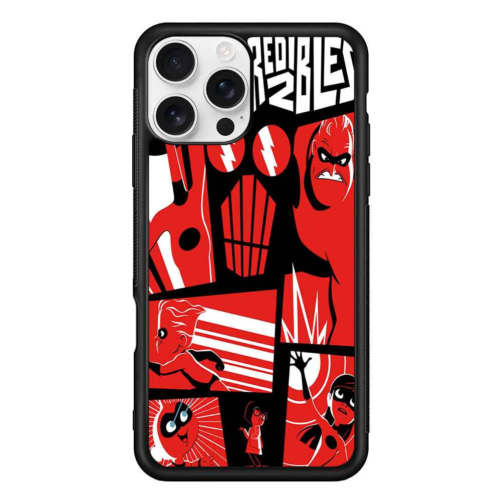 Incredibles Frame Red iPhone 16 Pro Max Case