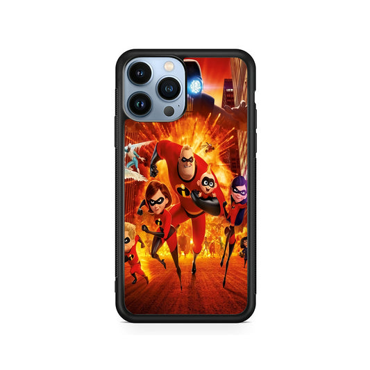 Incredibles Poster iPhone 14 Pro Case