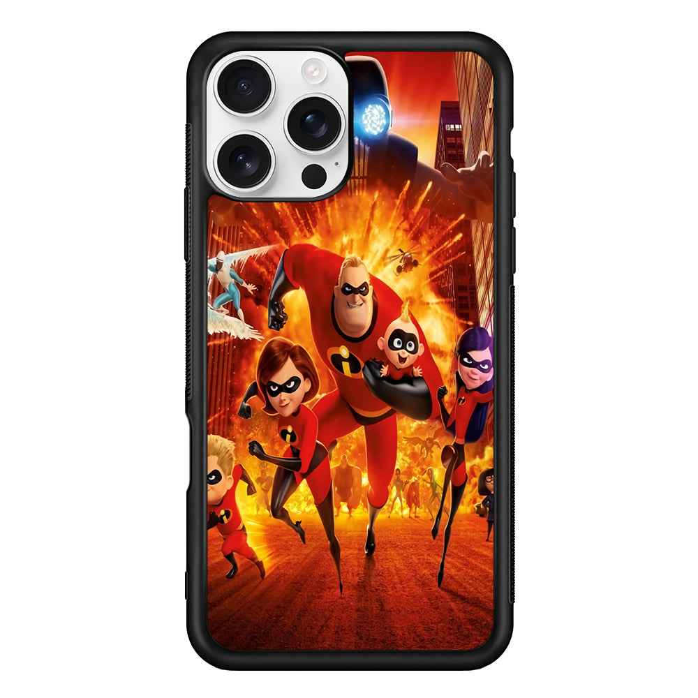 Incredibles Poster iPhone 16 Pro Max Case