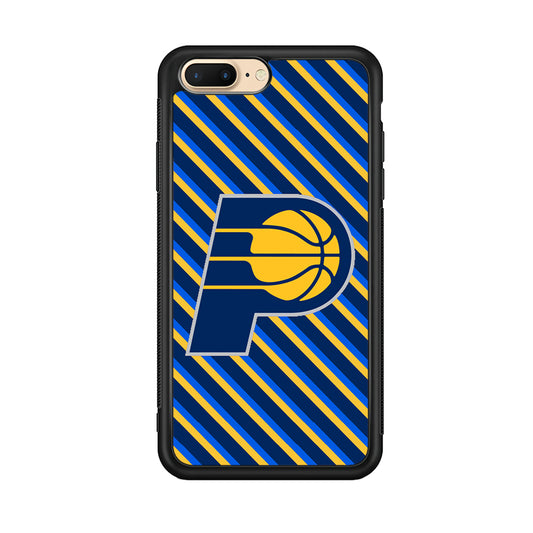 Indiana Pacers Stripe Of Colour iPhone 8 Plus Case