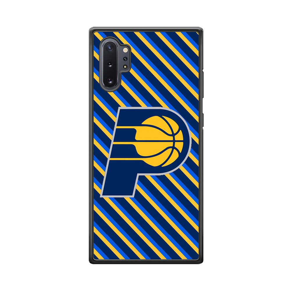 Indiana Pacers Stripe Of Colour Samsung Galaxy Note 10 Plus Case