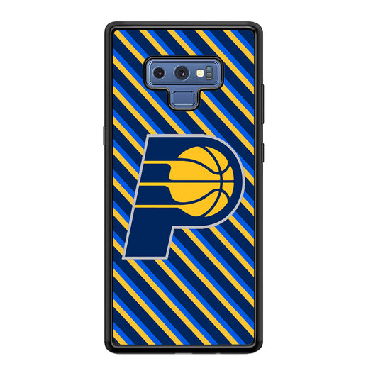 Indiana Pacers Stripe Of Colour Samsung Galaxy Note 9 Case