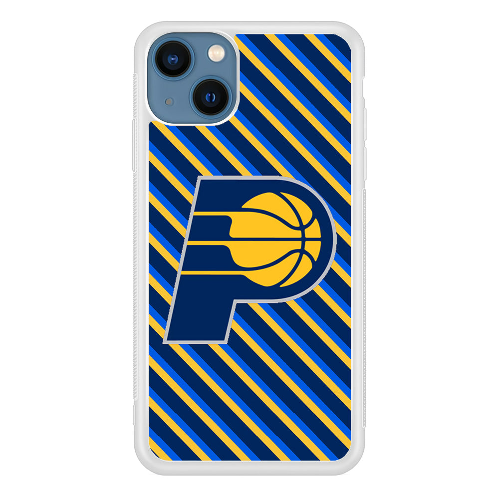 Indiana Pacers Stripe Of Colour IPhone 13 Case