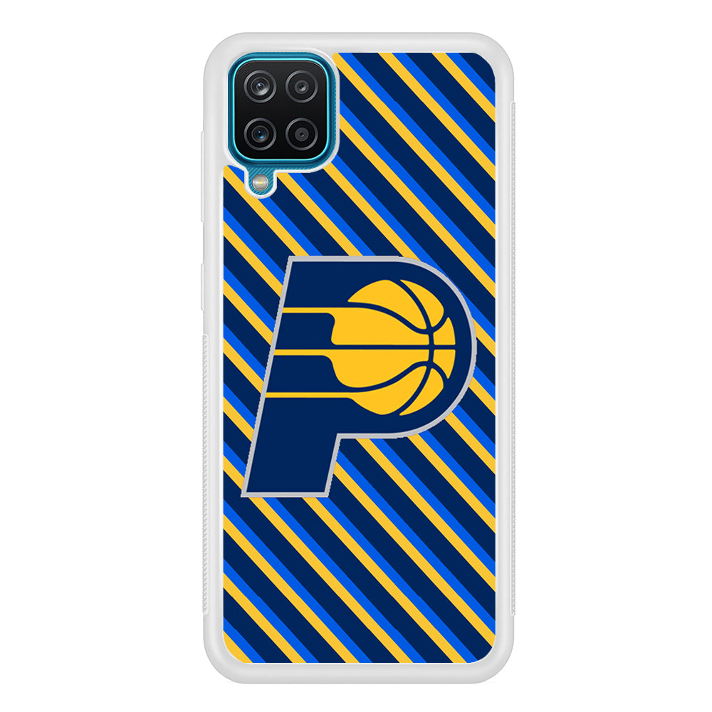 Indiana Pacers Stripe Of Colour Samsung Galaxy A12 Case