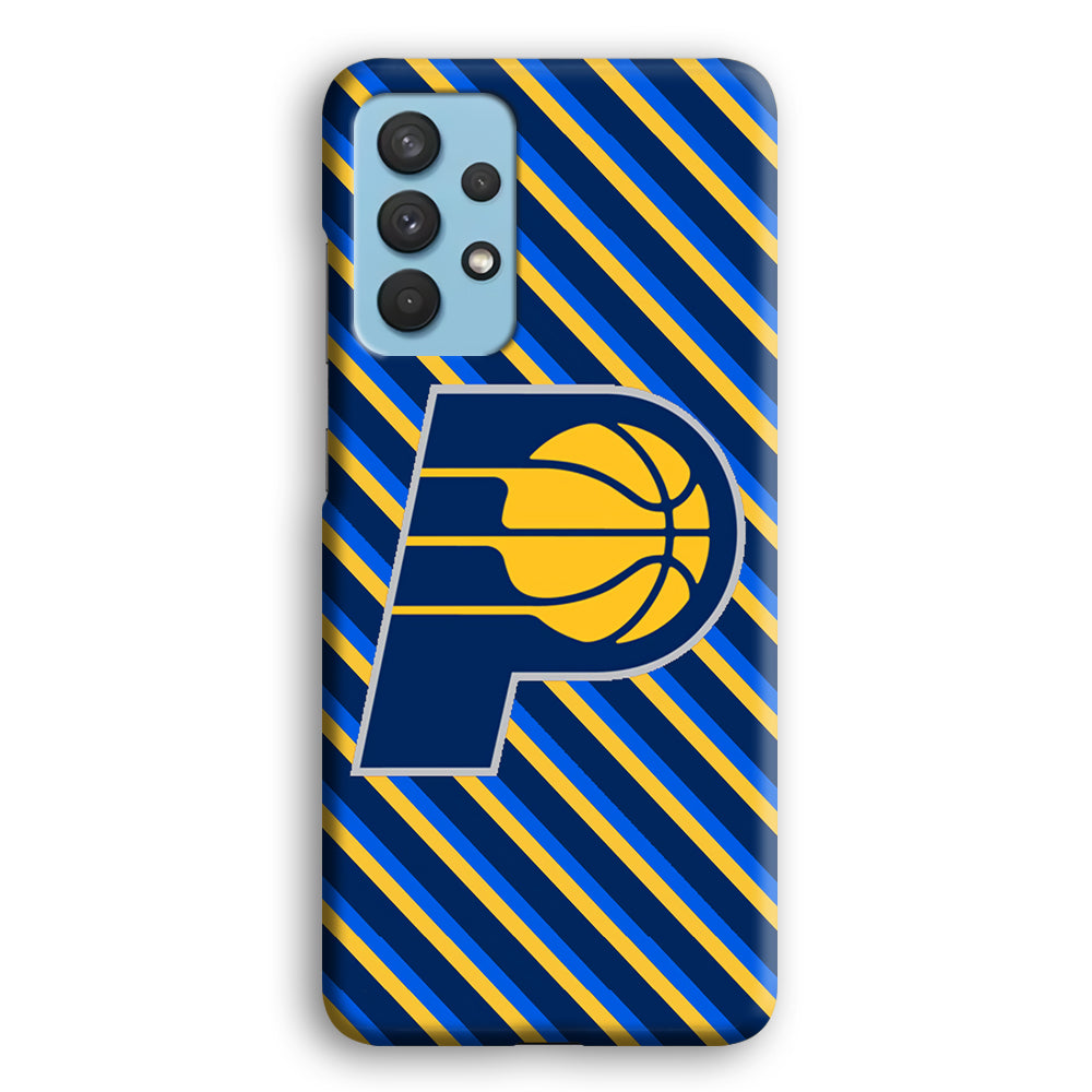 Indiana Pacers Stripe Of Colour Samsung Galaxy A32 Case