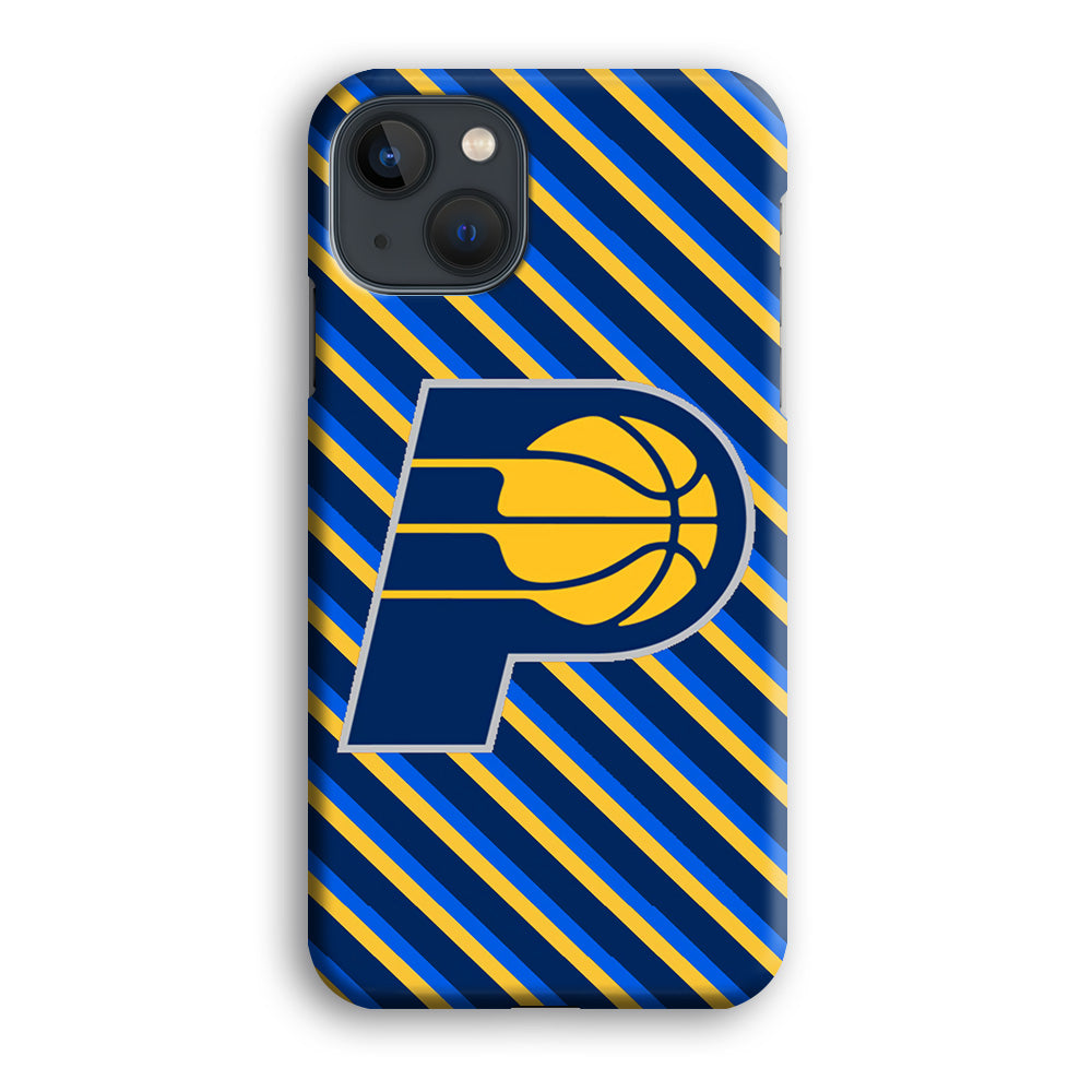 Indiana Pacers Stripe Of Colour IPhone 13 Case