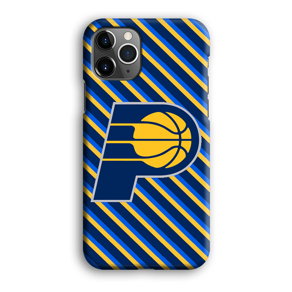 Indiana Pacers Stripe Of Colour iPhone 12 Pro Max Case