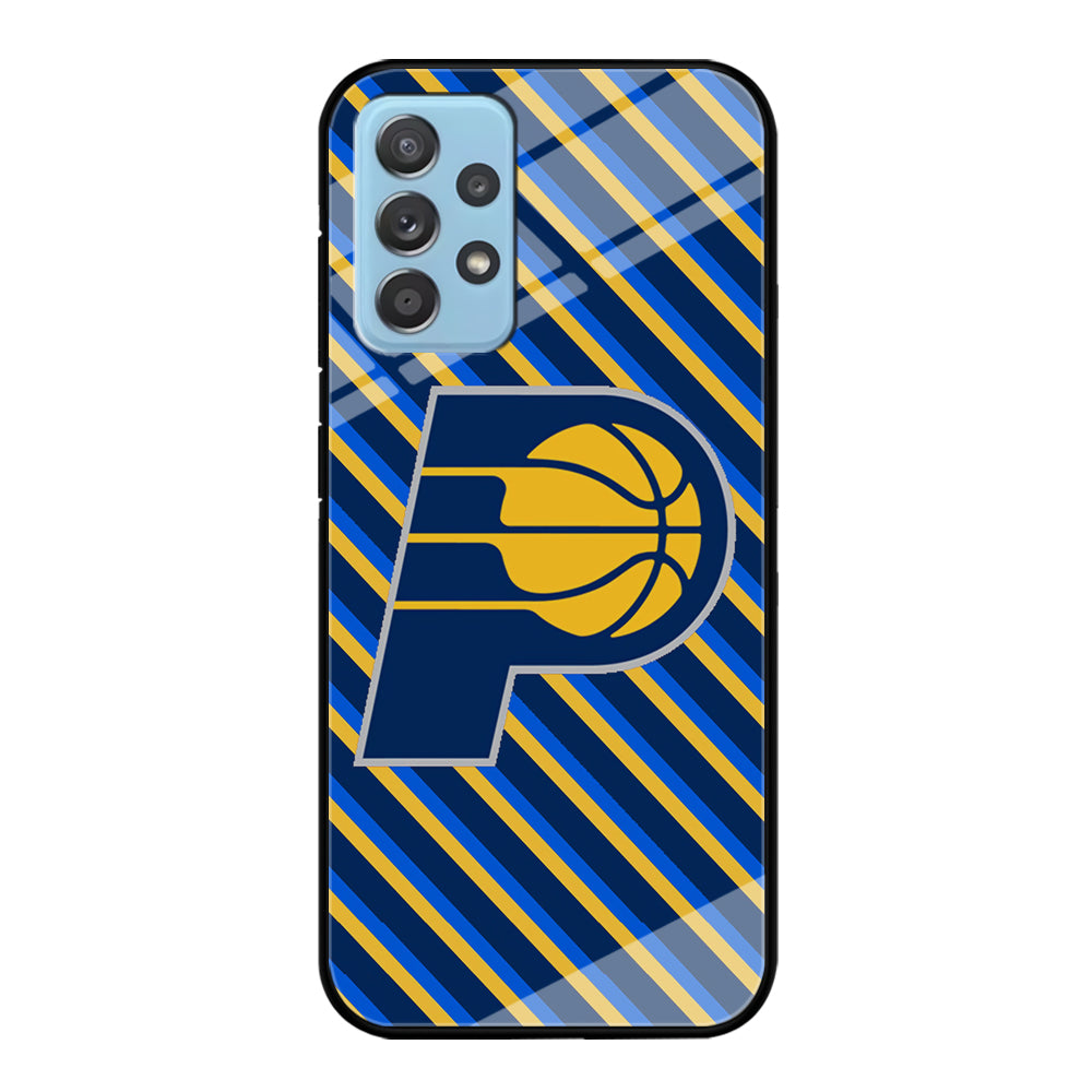 Indiana Pacers Stripe Of Colour Samsung Galaxy A72 Case