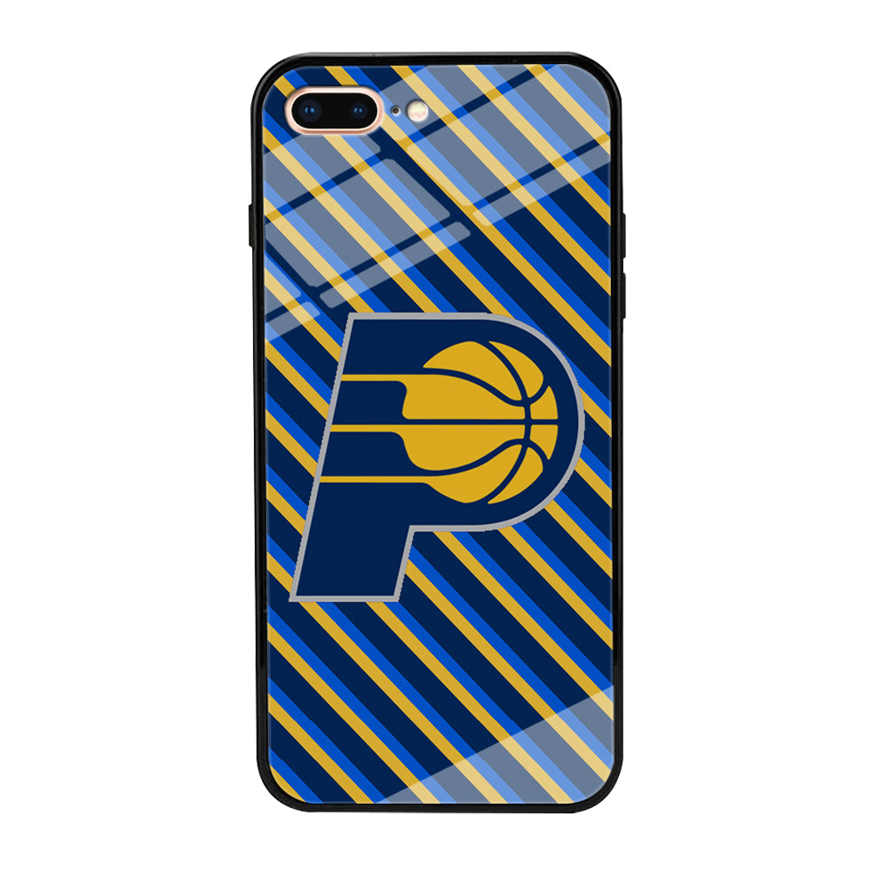 Indiana Pacers Stripe Of Colour iPhone 8 Plus Case