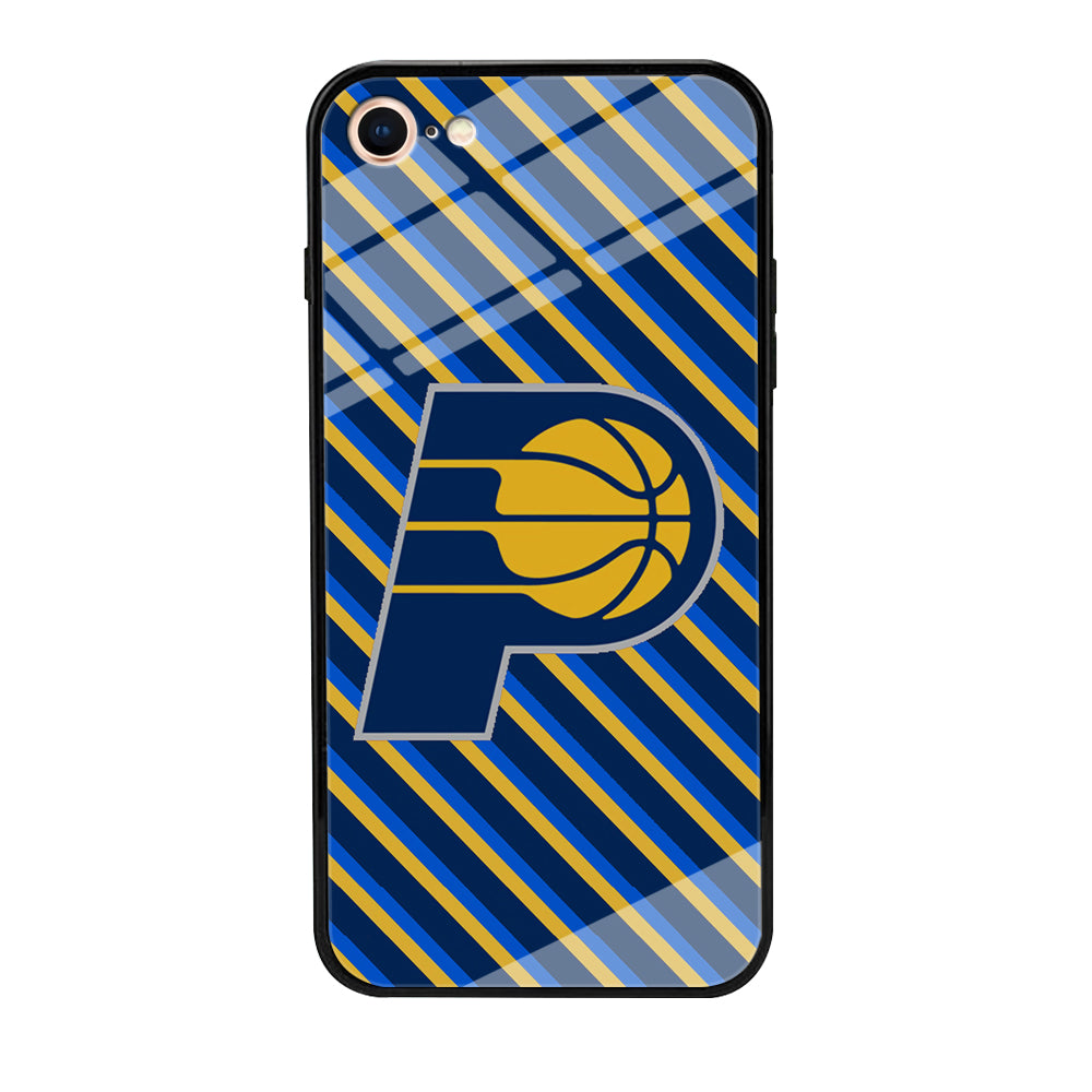 Indiana Pacers Stripe Of Colour iPhone 8 Case