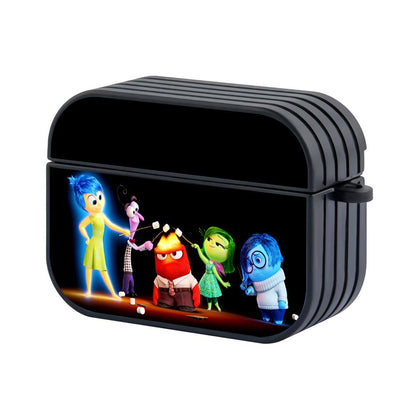 Inside Out Animation Movie Apple Airpods Pro Case Black