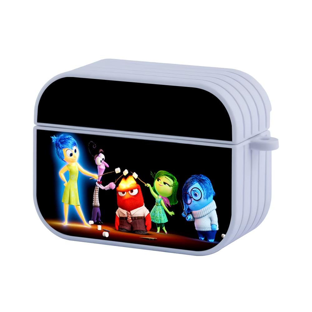Inside Out Animation Movie Apple Airpods Pro Case White
