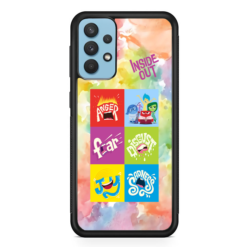 Inside Out Box of Emotions Samsung Galaxy A32 Case