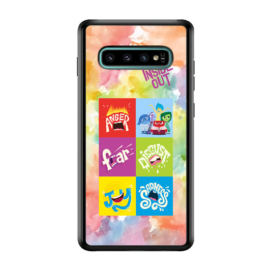 Inside Out Box of Emotions Samsung Galaxy S10 Case