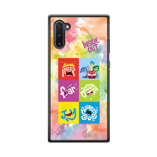 Inside Out Box of Emotions Samsung Galaxy Note 10 Case