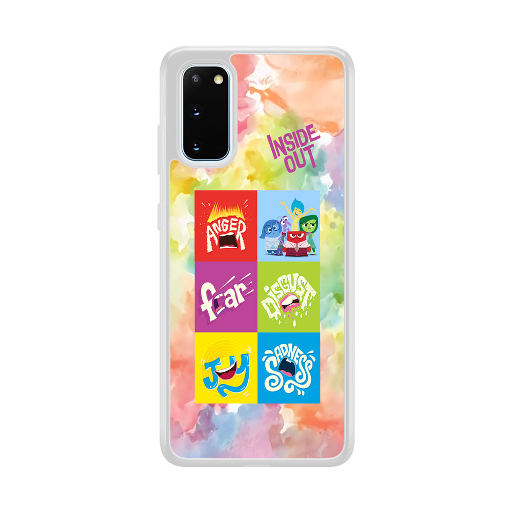 Inside Out Box of Emotions Samsung Galaxy S20 Case