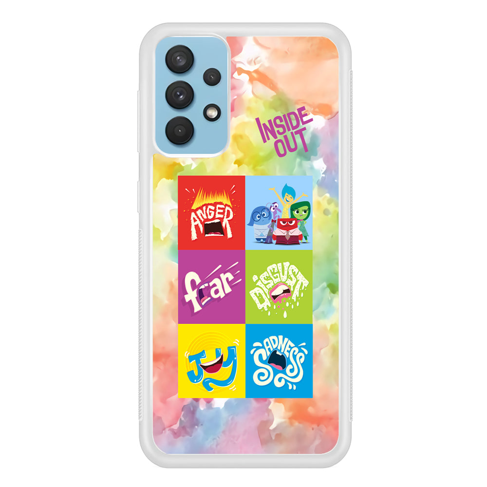 Inside Out Box of Emotions Samsung Galaxy A32 Case