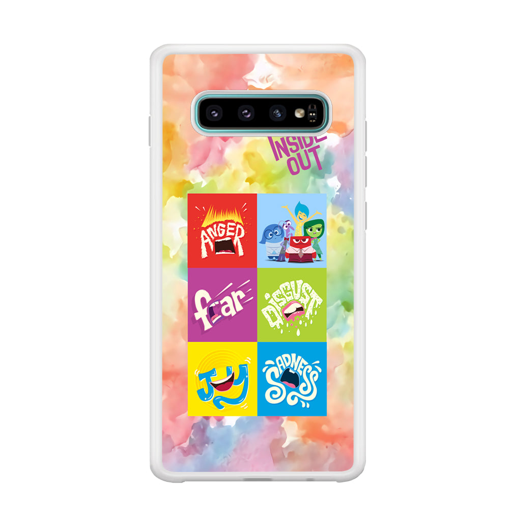 Inside Out Box of Emotions Samsung Galaxy S10 Case