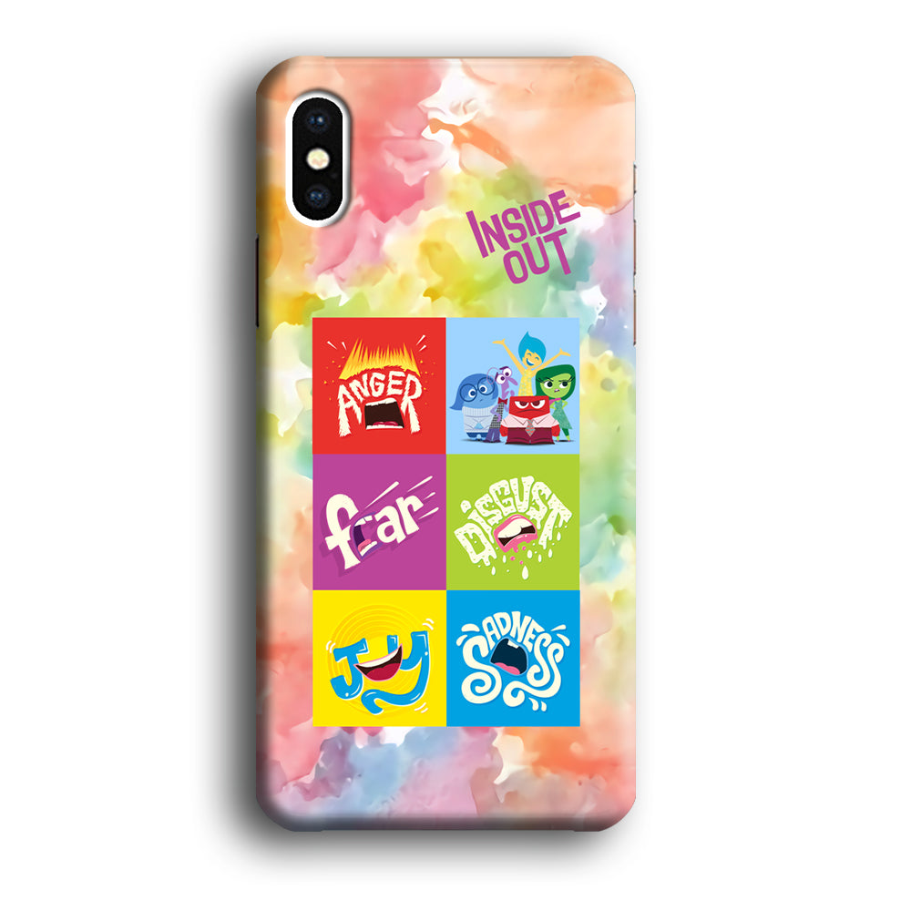 Inside Out Box of Emotions iPhone XS Case