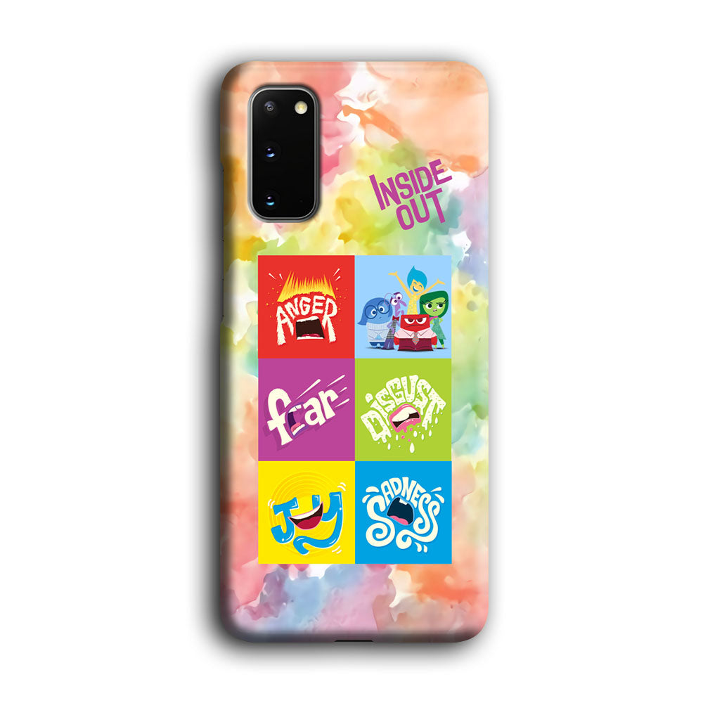 Inside Out Box of Emotions Samsung Galaxy S20 Case