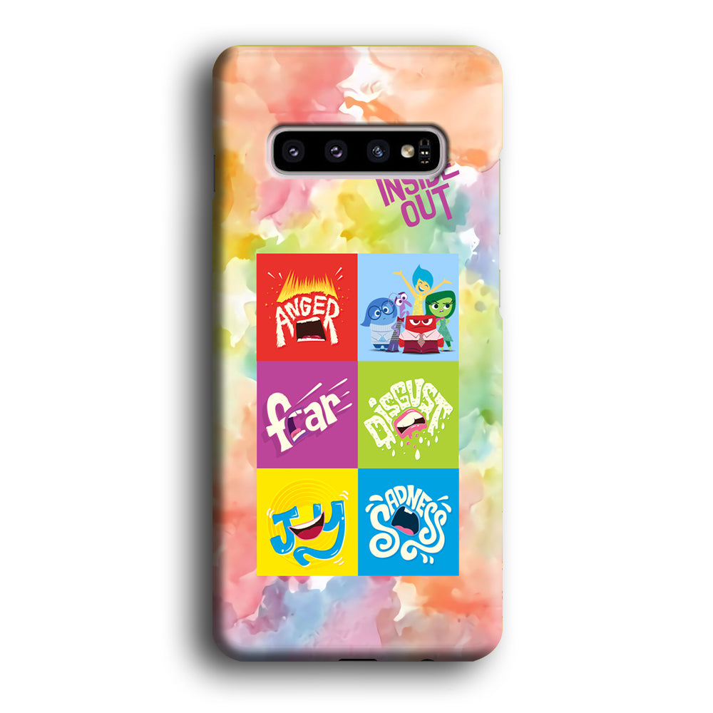 Inside Out Box of Emotions Samsung Galaxy S10 Case