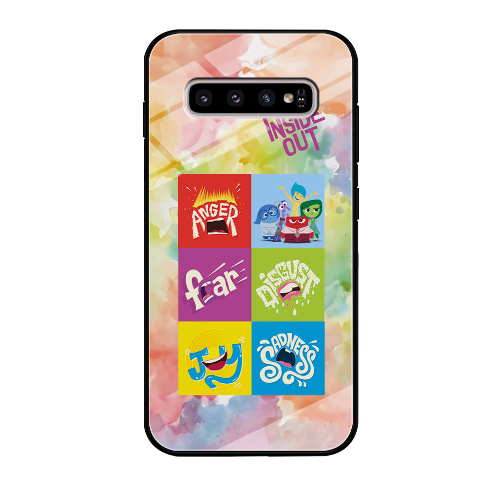 Inside Out Box of Emotions Samsung Galaxy S10 Case