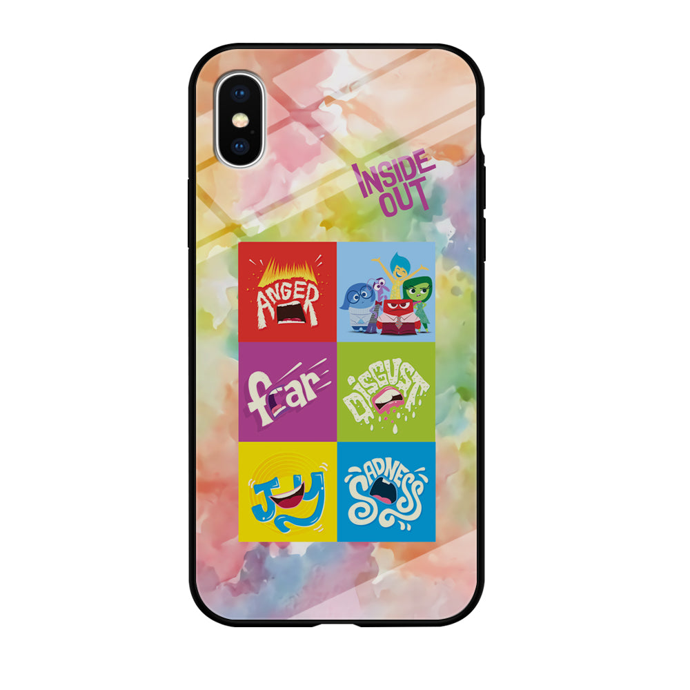 Inside Out Box of Emotions iPhone XS Case