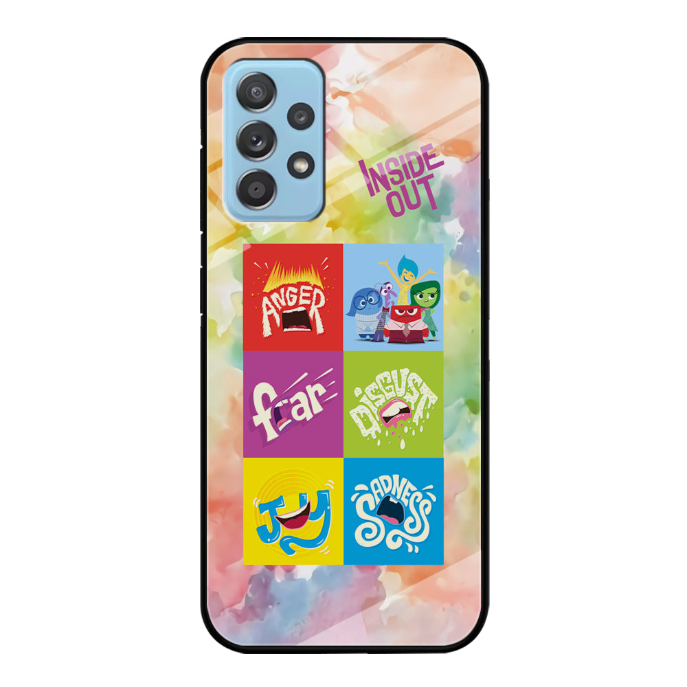 Inside Out Box of Emotions Samsung Galaxy A72 Case