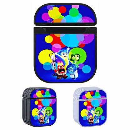 Inside Out Colorful Circle Apple Airpods Case