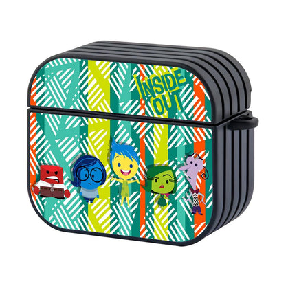 Inside Out Day Full of Wandering Apple Airpods 4 Case Black