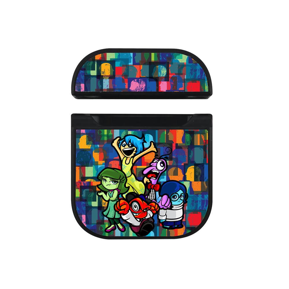 Inside Out Great Team Make Great Work Apple Airpods Case Black