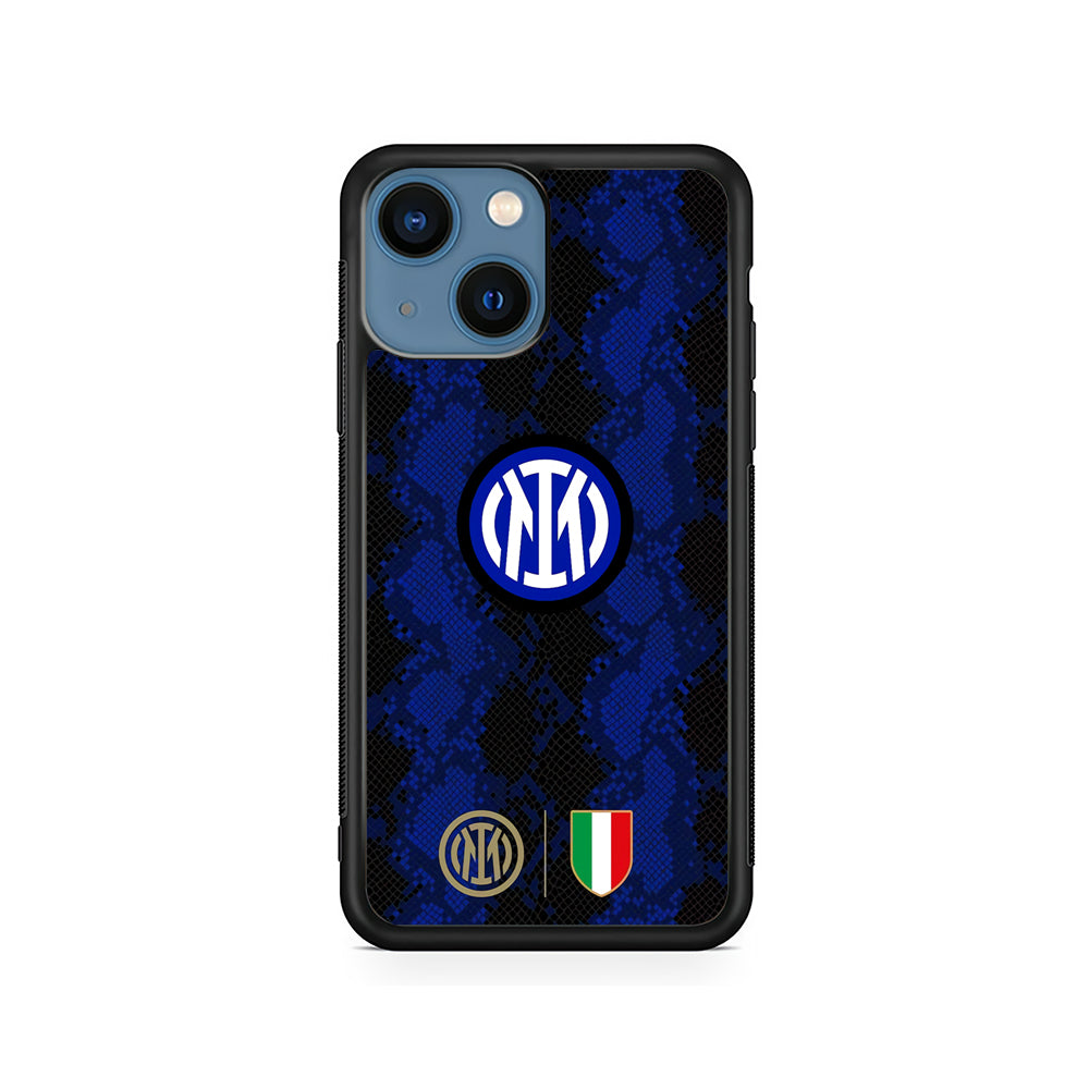 Internazionale Milano Pattern Jersey iPhone 14 Case